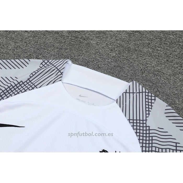 Chandal del Liverpool Manga Corta 2022-2023 Blanco - Pantalon Corto